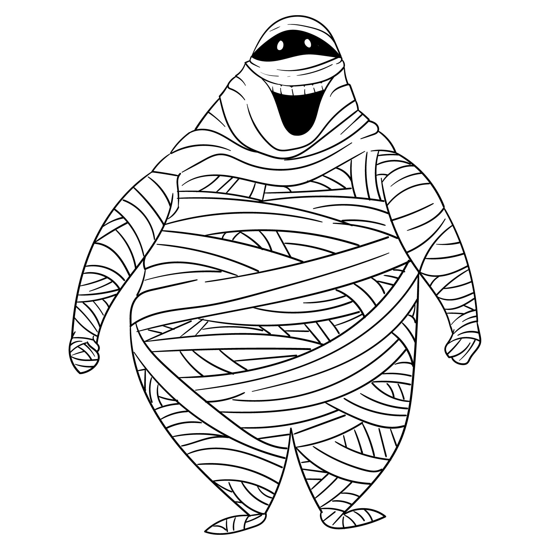 Halloween Mummy Printable