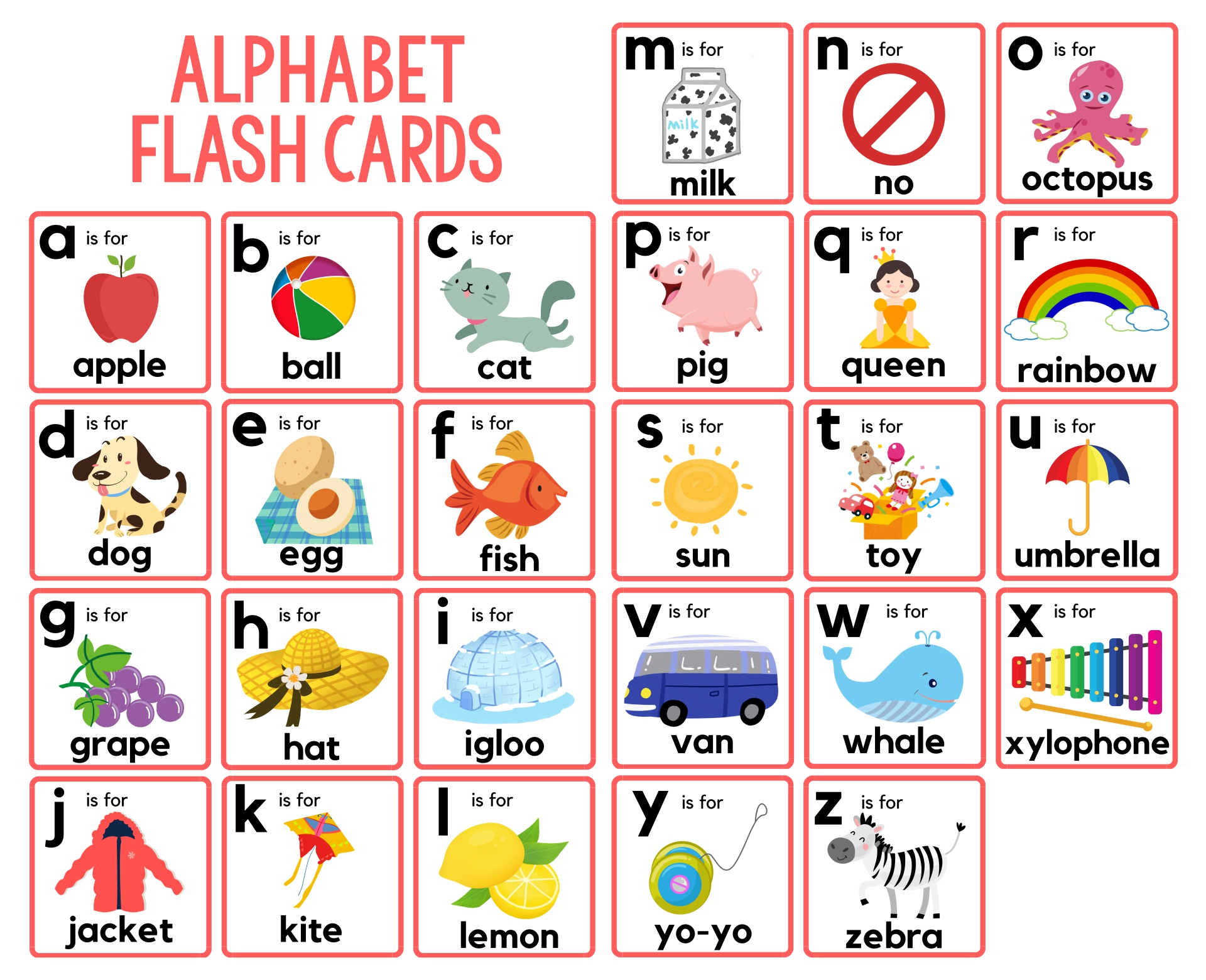 Alphabet Wall Posters - 10 Free PDF Printables | Printablee