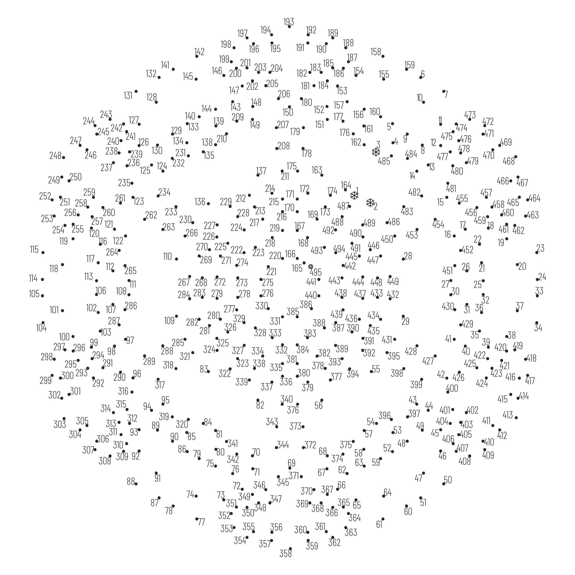 Free Extreme Dot To Dot Printables