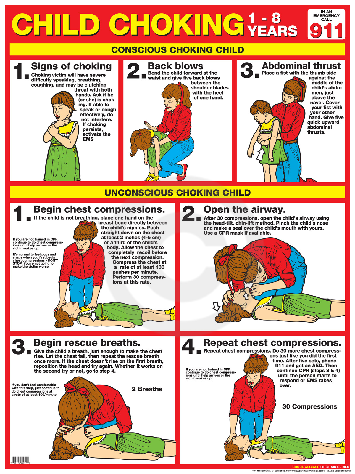 Printable Infant Choking