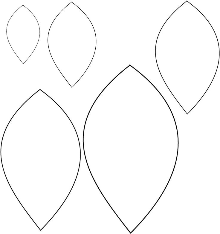 Large Leaf Template Printable Pdf Free