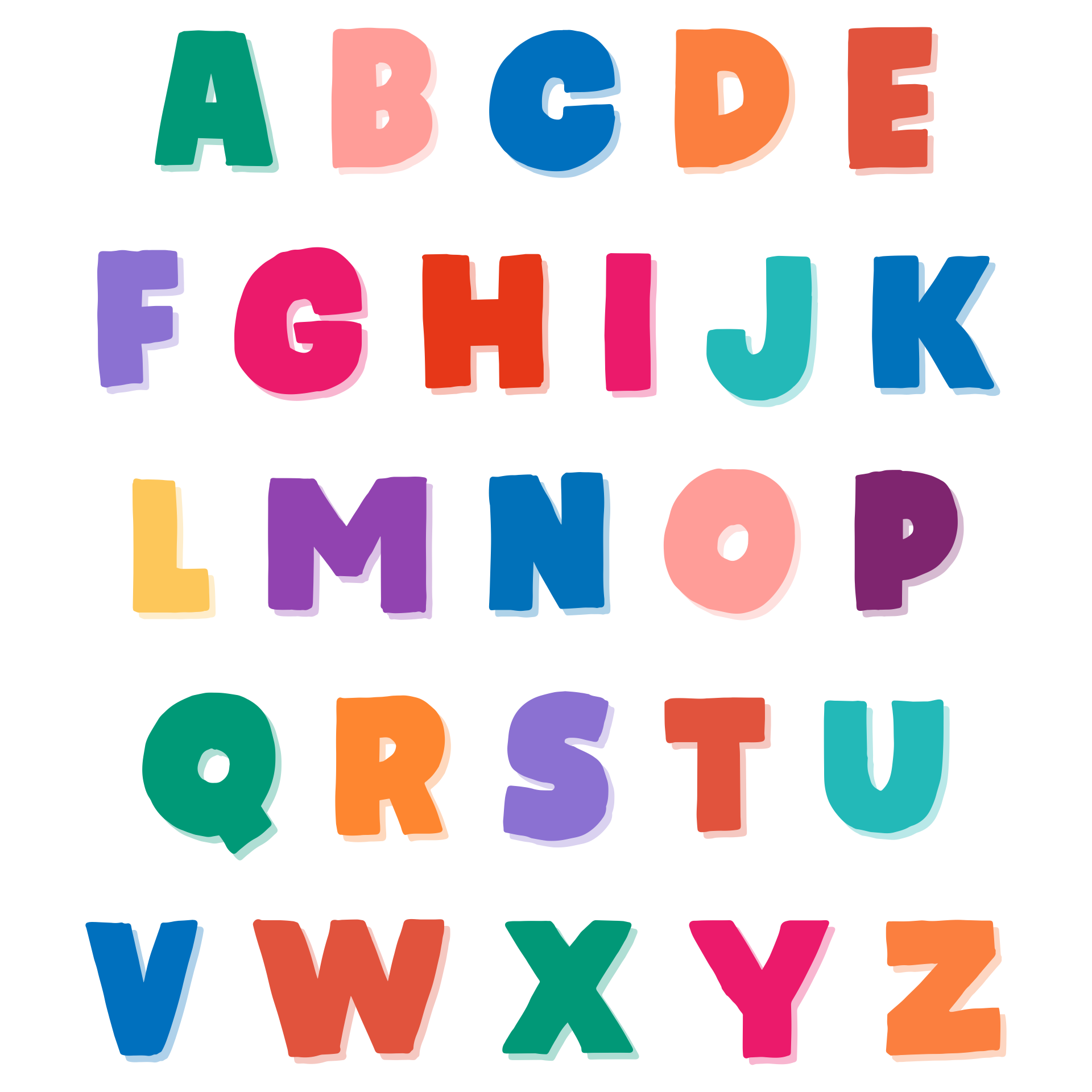 Printable Alphabet Letters to Print