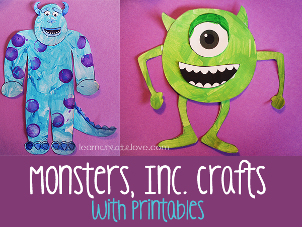 Monsters Inc. Crafts