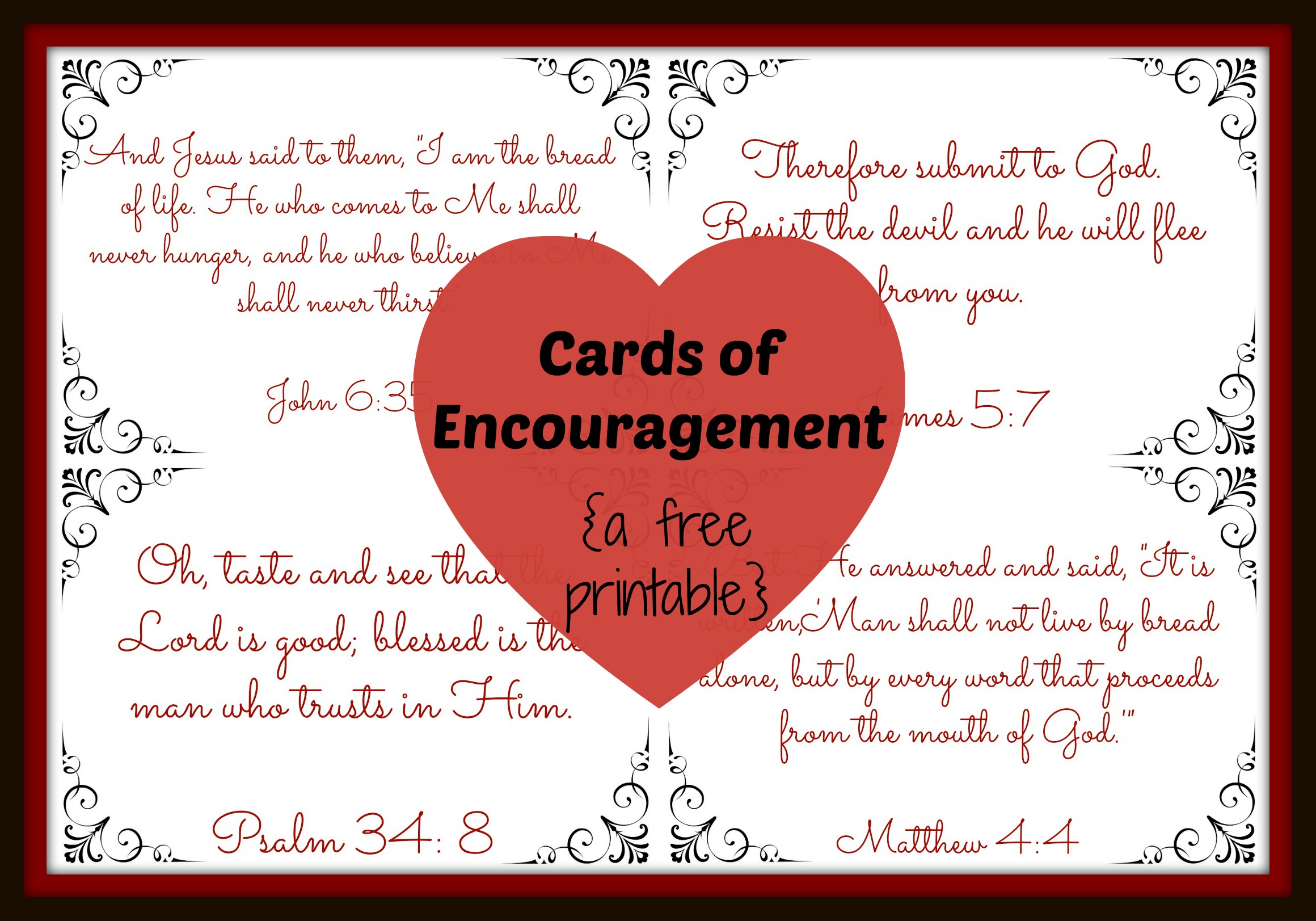 Free Printable Cards Of Encouragement