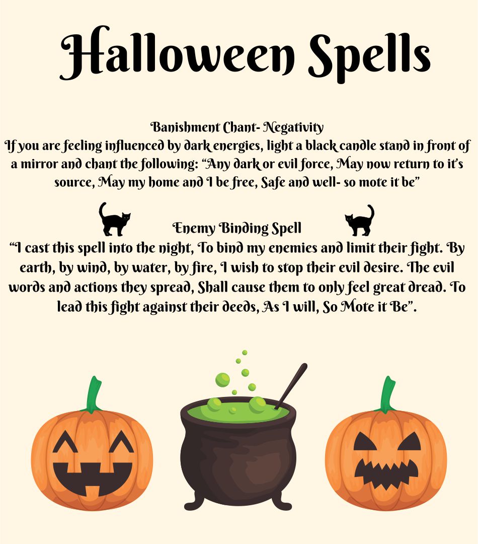 Printable Halloween Spells