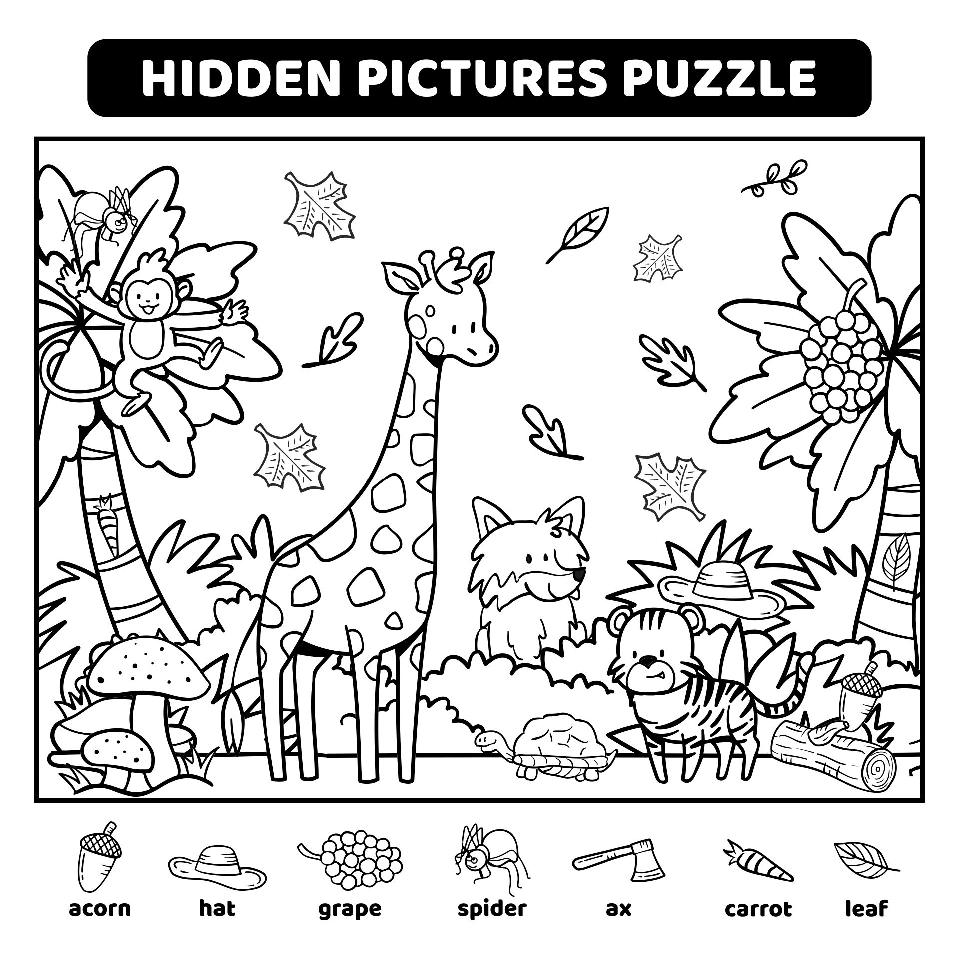 Printable Hidden Word Search