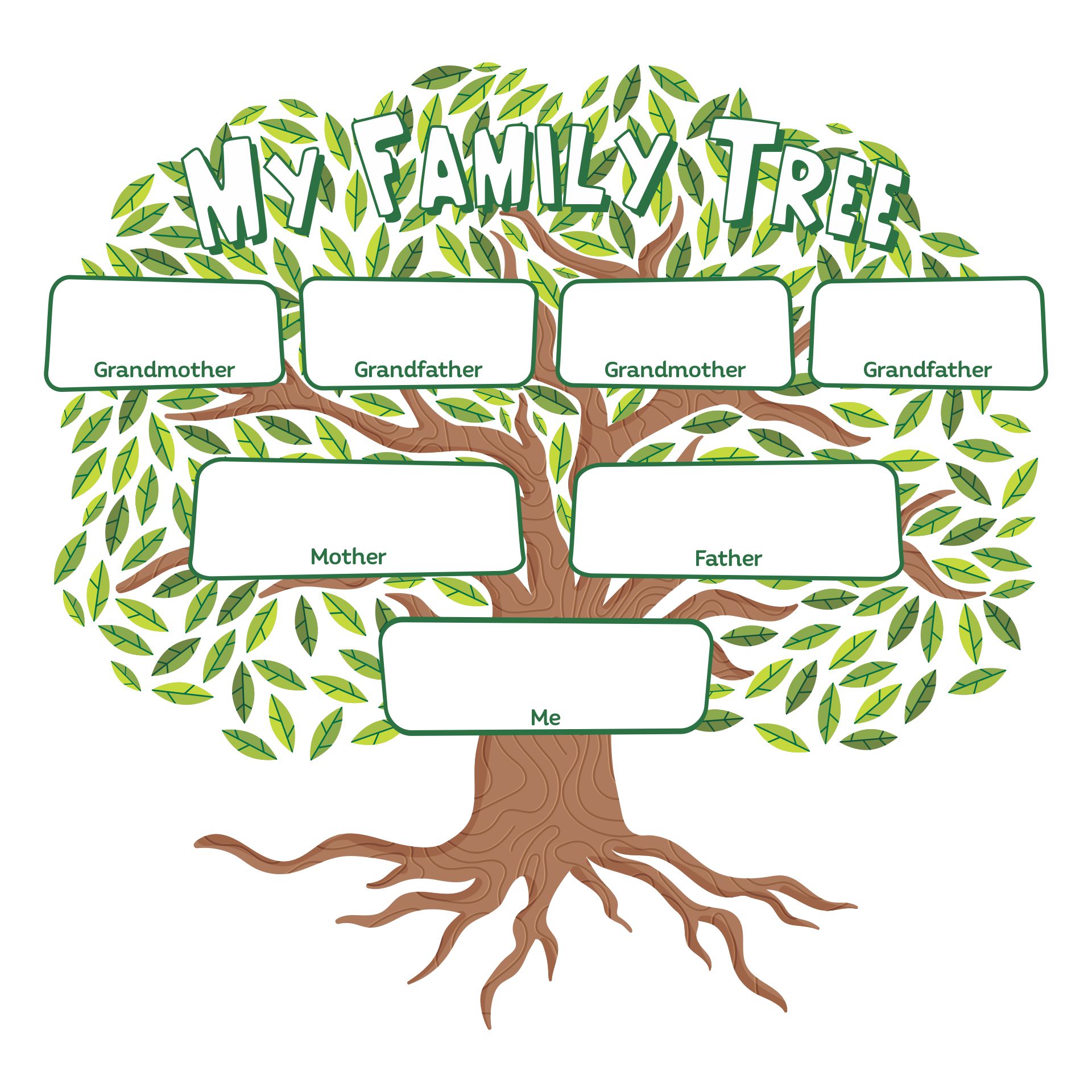 Family Tree Activity Sheet