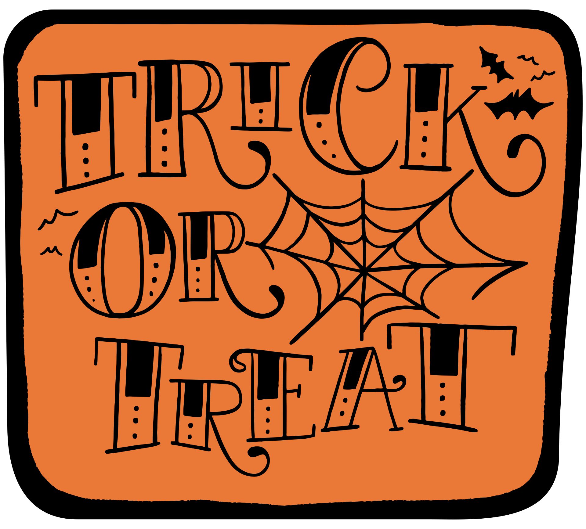 Printable Halloween Trick or Treat