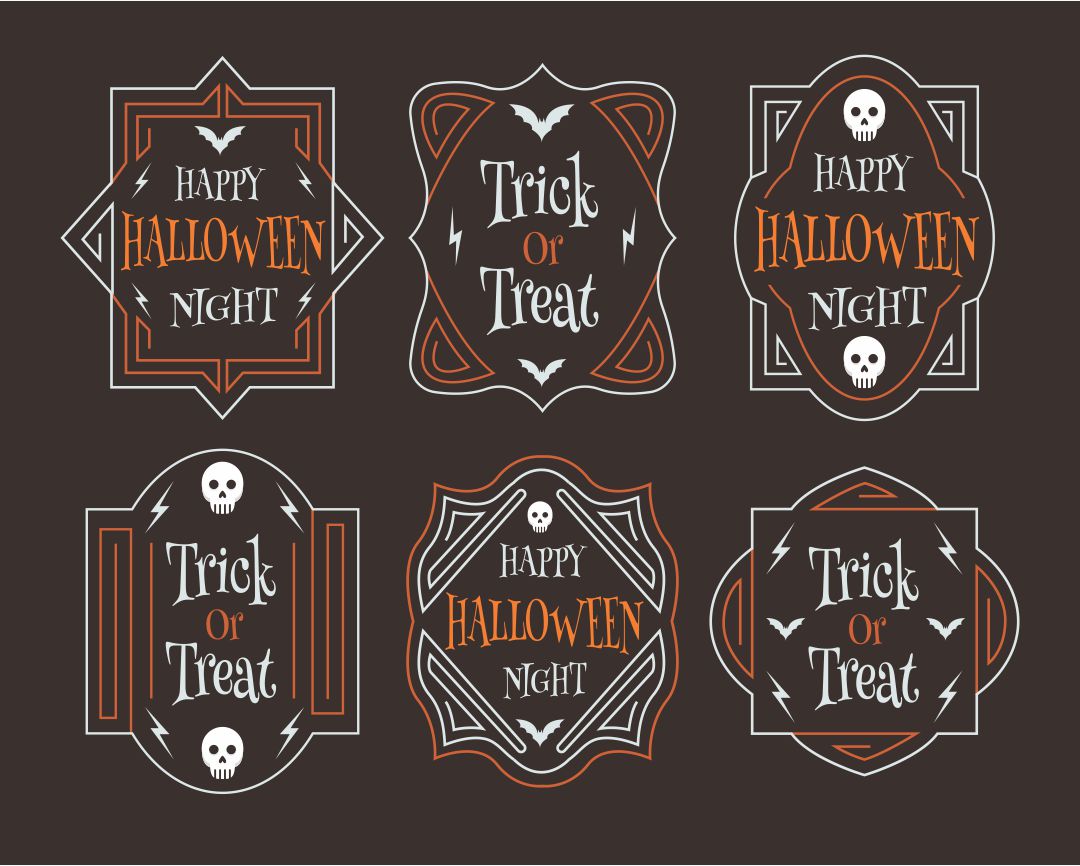 Vintage Halloween Labels Printable Free