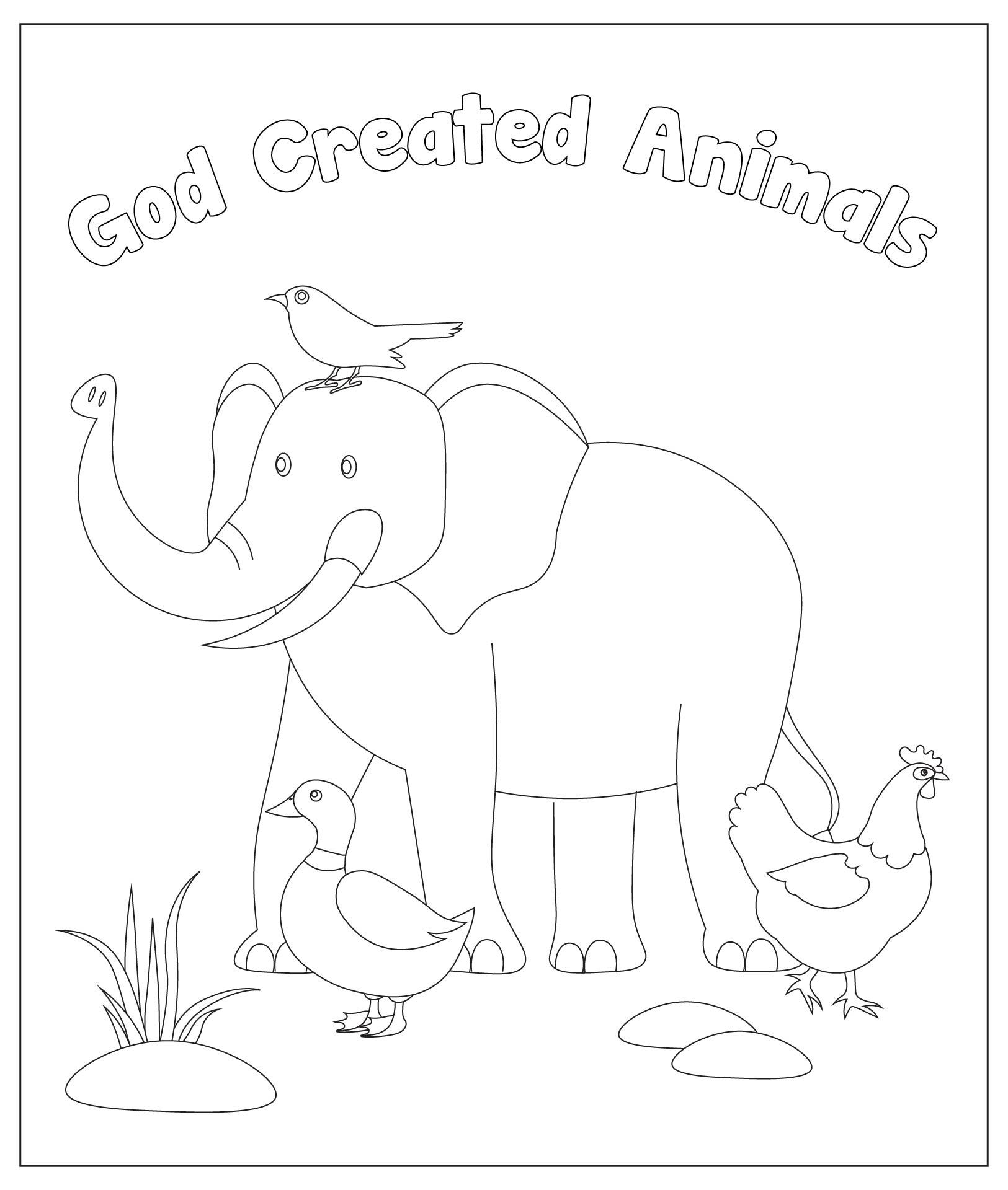 Creation Activity Pages - 20 Free PDF Printables | Printablee