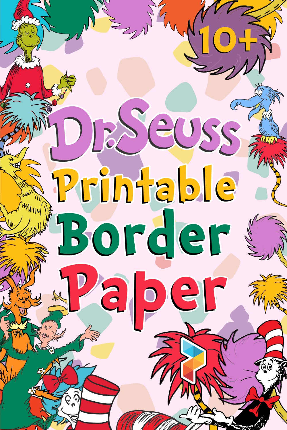 Dr. Seuss  Border Paper