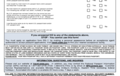 2022 Passport Renewal Form Fillable Printable PDF Forms Handypdf