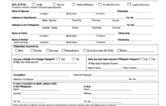 Dfa Passport Renewal Form Fill Out And Sign Printable PDF Template