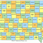 Printable Iowa Maps State Outline County Cities