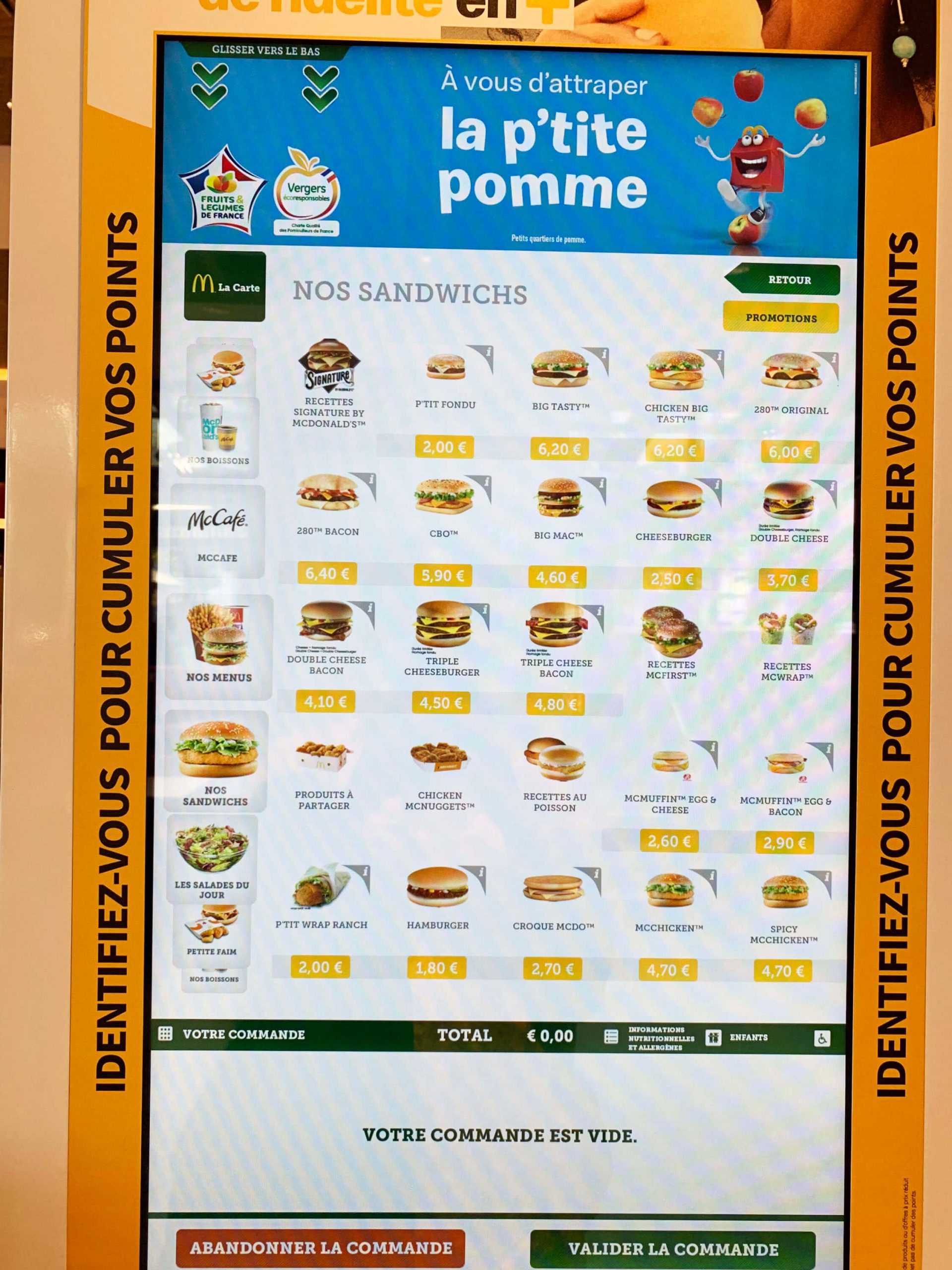 McDo Menu & Prix [mai 2023] Burgers, frites et plus