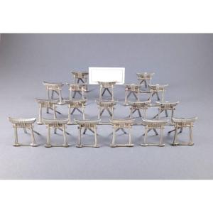 18 Sterling Silver Place Card Holders From Japan Torii