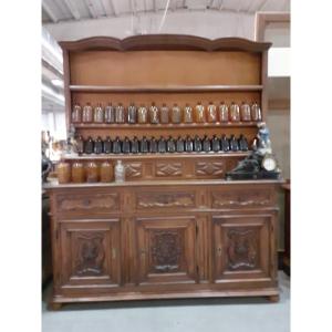 Walnut Plate Rack, Piedmont, '700 