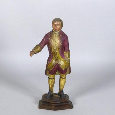 Paper Mache Statuette, 18th Century