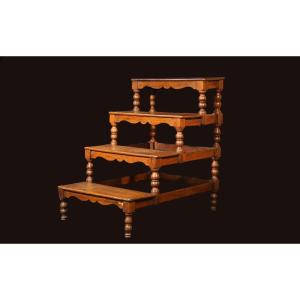 Library Stepladder, Oak