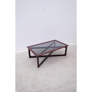 Scandinavian Rosewood Coffee Table By Dyrlund, Denmark 1970 