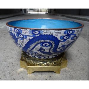 Coupe Cloisonnée Chinoise Fin 19ème