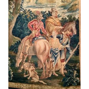 17th Century Tapestry Caveliers On Horseback 300x190 Cm 