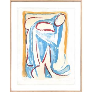 Bram Van Velde - Mp-4 - Lithograph - 1964