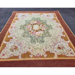 Grand  Tapis  Aubusson  époque  1ere Moitié Du XIXe Siècle  330x280 Tbe