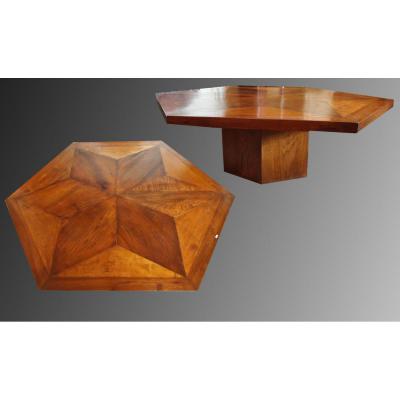 In A Hexagonal Table XVIII Parquet