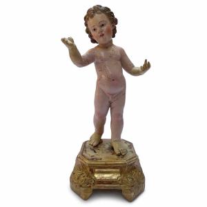 Child Jesus In Terracotta 18th