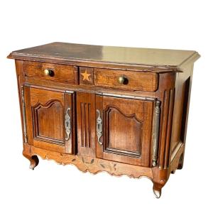 Small Louis XV Walnut Master's Buffet