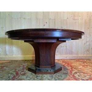 Art Deco Oval Dining Table 