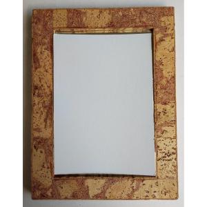 Cork Mirror Frame Decoration From The 80s