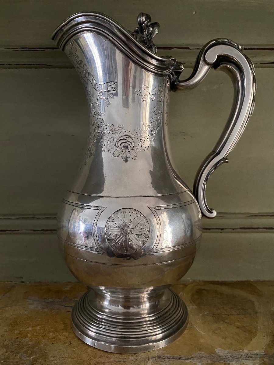 Aiguière, Pot à eau, Argent, Louis XVI, Paris 1788