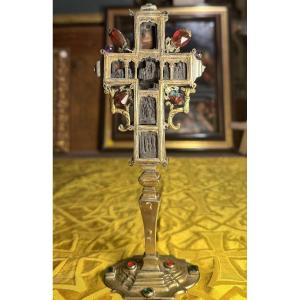 Orthodox Blessing Cross Of Mount Athos - 18th Century  