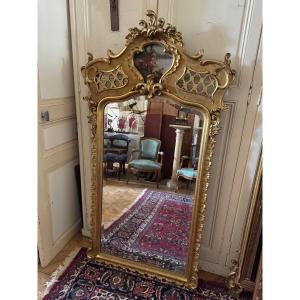 Miroir Doré Rocaille 