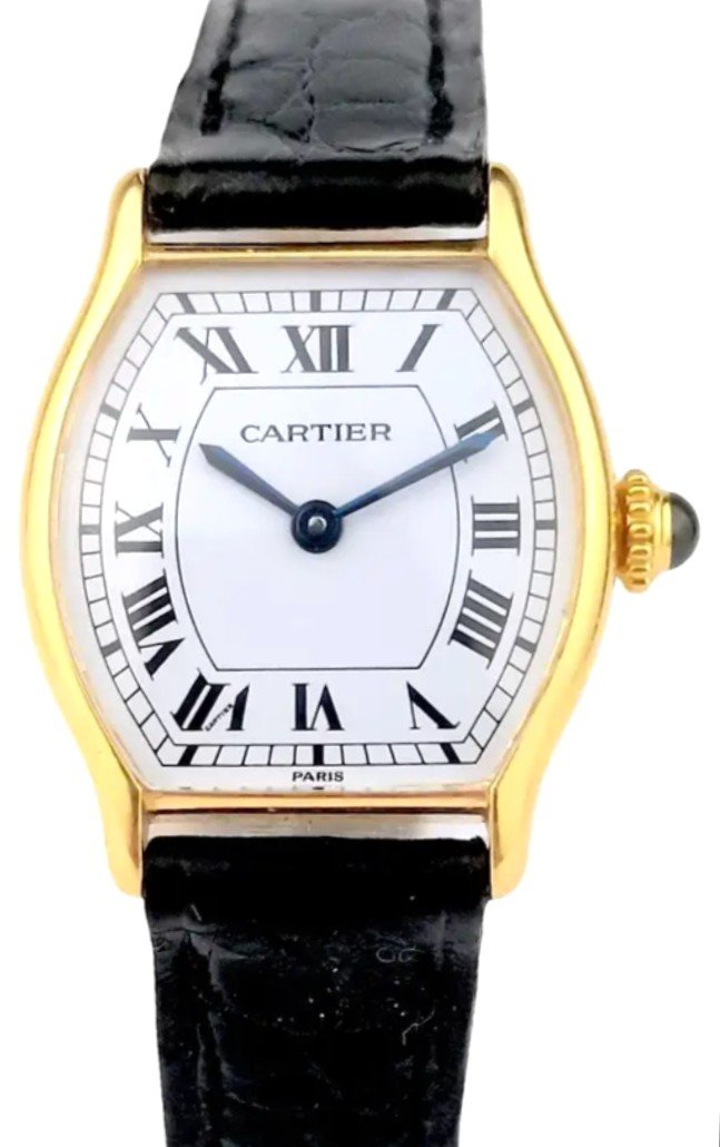 Montre Cartier - Tortue Mini - Or Jaune - Mécanique - Pm