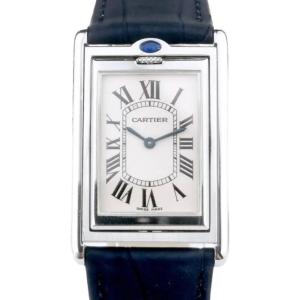 Montre Cartier - Tank Basculante - Acier - Mécanique 