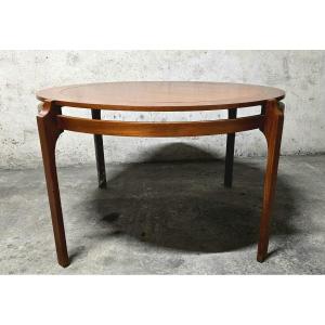 Vintage Teak Convertible Table - 1960