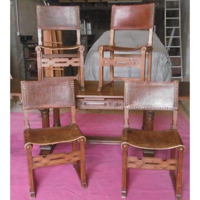 Series Of Eight Chairs