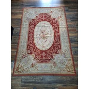 Vintage Needlepoint Tapestry, Aubusson Pattern