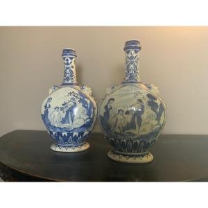 Two Vases Of Nevers