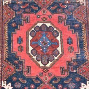 Tapis Kazak Lambalo, 125 x 194 cm, laine nouée main, Caucase, 1970