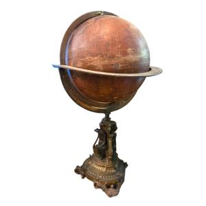 Globo terrestre, Maison Delamarche Parigi, 1861