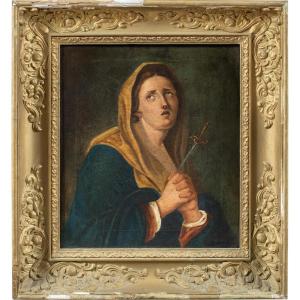 Pittore italiano (inizi XIX sec.) - Mater Dolorosa.