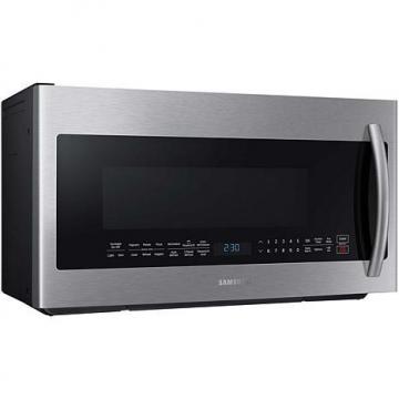 Samsung 900-Watt 2.1 cu. ft. Over-the-Range PowerGrill Microwave - Stainless Steel