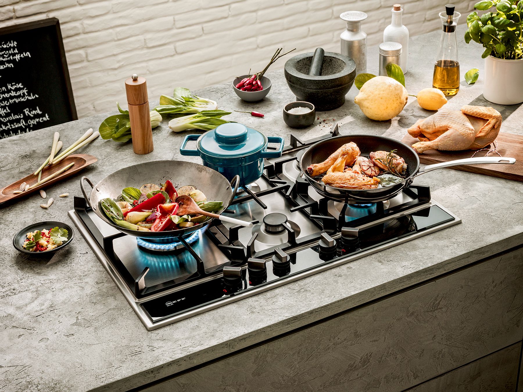 Neff and Bosch Gas Hob