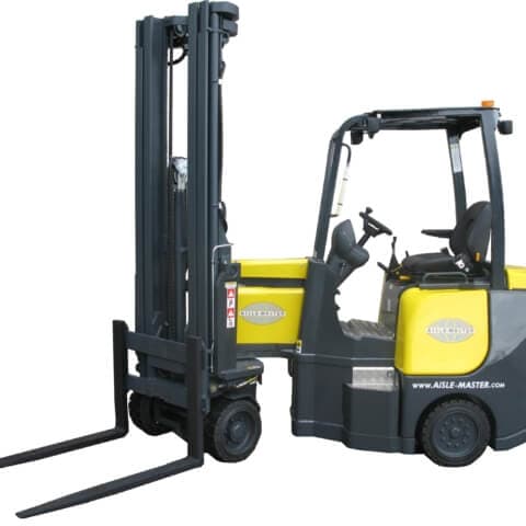 aisle master very narrow aisle forklift