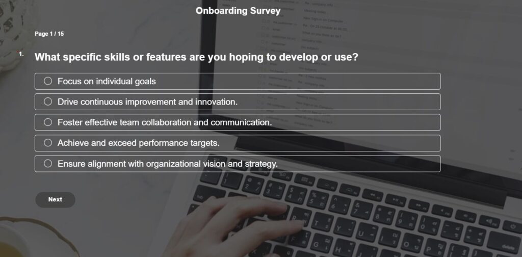 Pre-Onboarding Questions