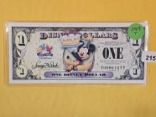 DISNEY DOLLARS!